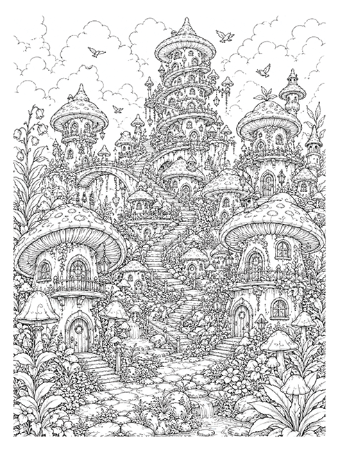 Fantasy Cities preview page 7