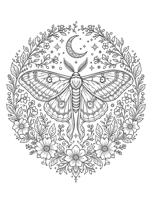 Mandalas of Nature preview page 2