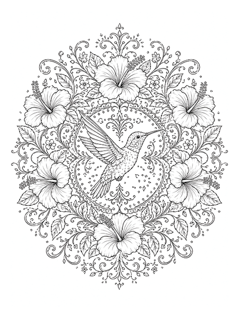 Mandalas of Nature preview page 5