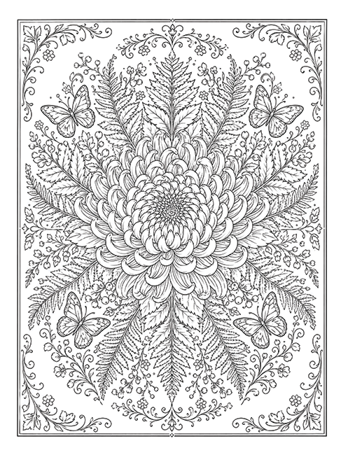 Mandalas of Nature preview page 6