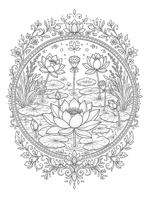 Mandalas of Nature preview page 7
