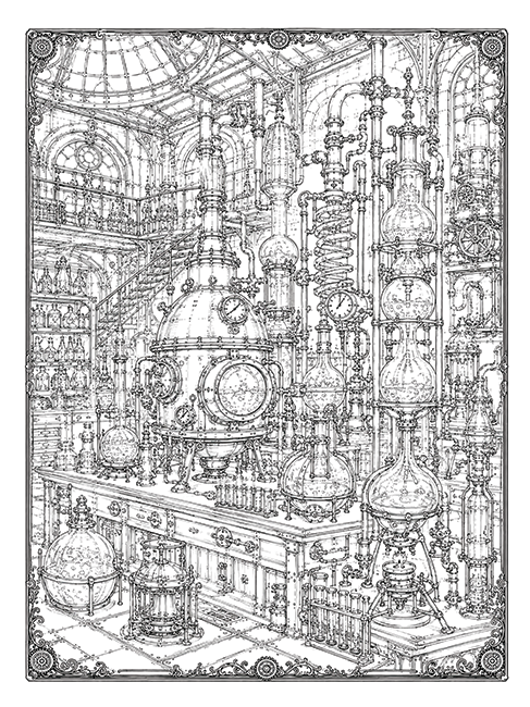 Steampunk Worlds preview page 3